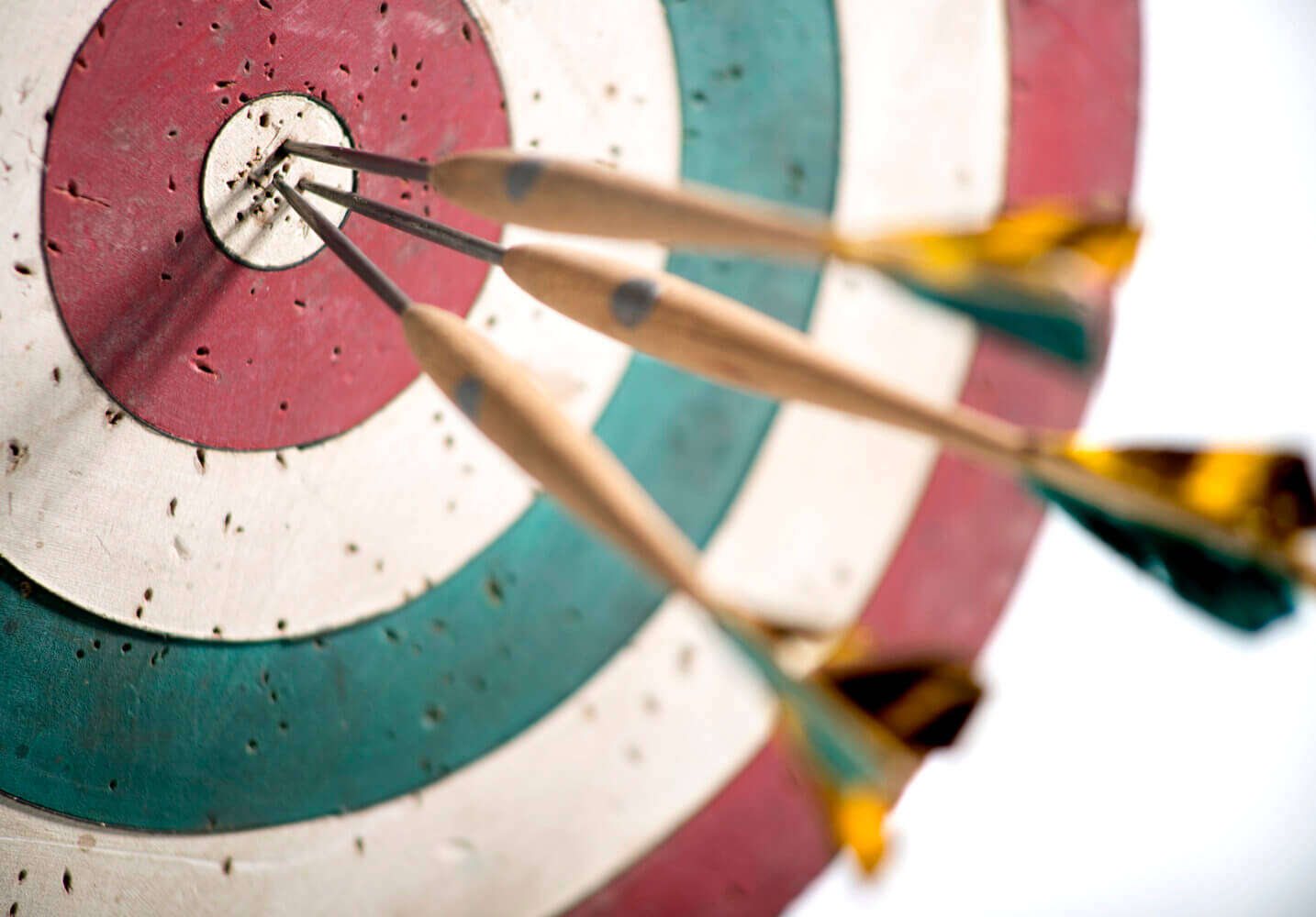 Arrows hit the bulls eye on the target just as the Fed is adjusting to bring down prices.